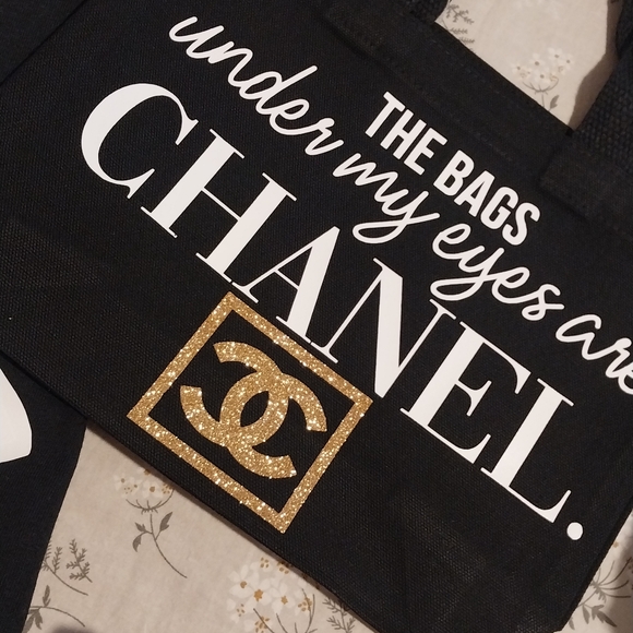 "The bags under my eyes are Chanel" SHIRT ONLY - Picture 4 of 4
